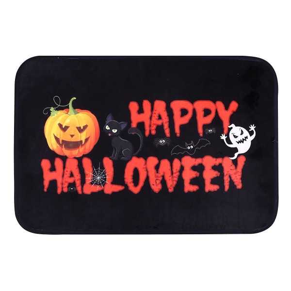 Udendørs Arealægge Kitchen Mats Dørindgangsmåtte Bademåtte Dørmatter Hexe Måtte Udendørs Græskar 60X40CM
