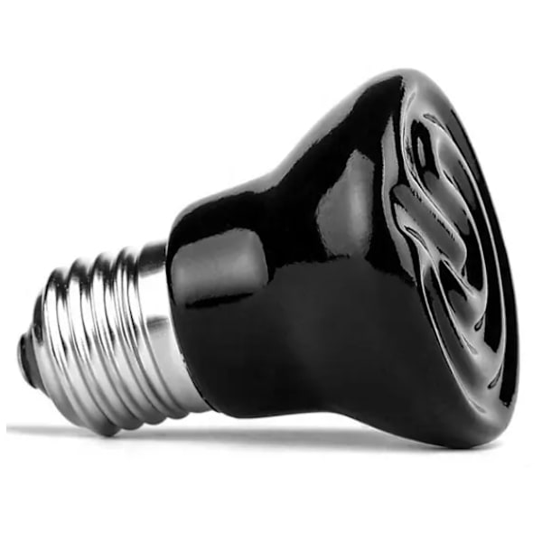 2 Styk - Varmelamper, Termisk Keramisk Varmelampe og Reptil Termisk Keramisk Lampe, Anti-skoldning Varmelampe Sæt til Kyllingeopdræt