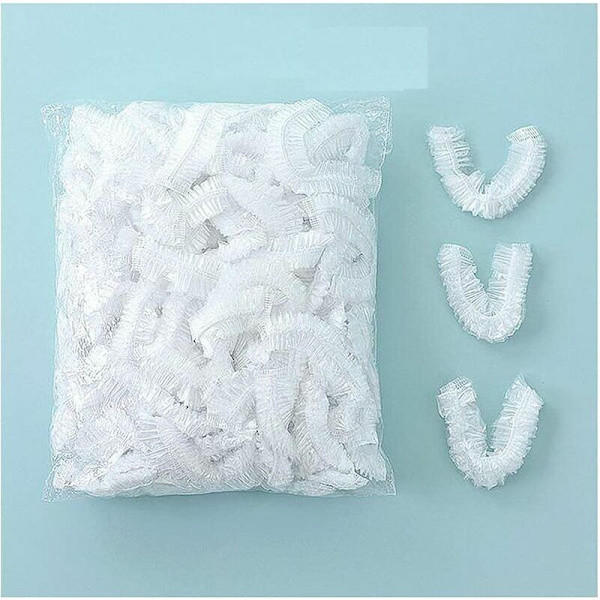 100 stk Matdeksler Transparent Plast Elastisk Strekk Matdeksler Gjenbrukbar Matstrekkfolie Beskytt Grønnsaker Frukt Kjøleskap Oppbevaring