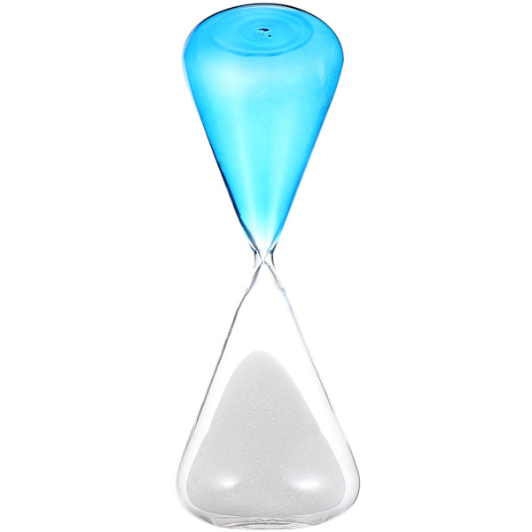 Transparent Glas Sandtimer 60 Minuter Tidssandklocka Rum Dekoration För Hem Blandade Färger 330.5