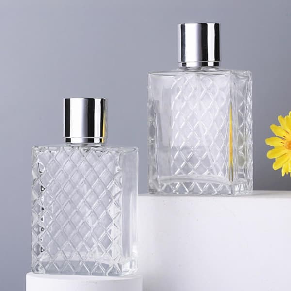 3 st 100 ml påfyllningsbara parfymsprayflaskor Glasbehållare Bärbar Resedoftspray för personlig vård