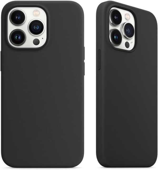 iPhone 13 matt svart silikonskall iPhone 13 iPhone 13