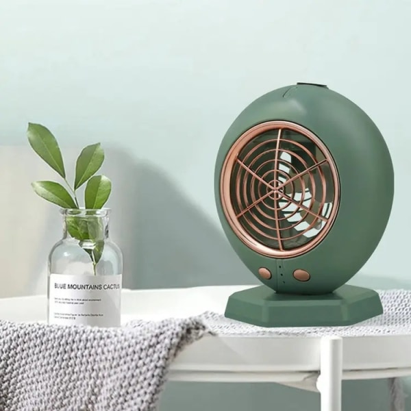 Classic Air Circular Fan, Small, Classic Base, Green - Classic Base