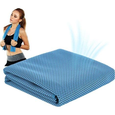 Cooling Towel for Neck and Face, Cooling Wrap, Made of Microfiber