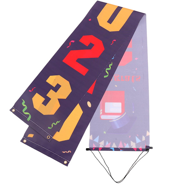 1 Par Graduation Party Layout Banner Dekoration 2023 Grad Party Koppling Dekoration Bakgrund Hängande Flagga