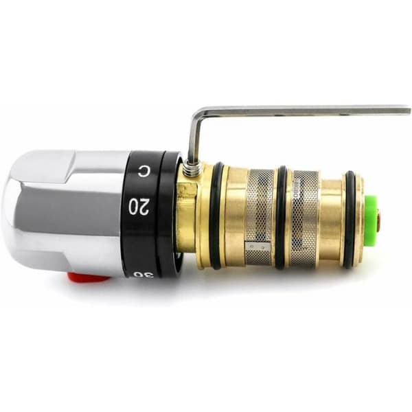 1 stk. termostatblander, termostatblander til bruser, messingblander til bruser
