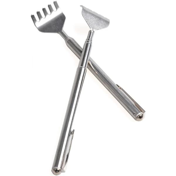 Adjustable Tickling Back Scratcher Stainless Extendable Telescopic Back Scratcher