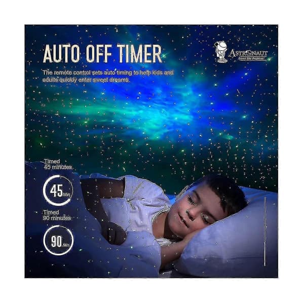 Star Projector Galaxy Night Light - Astronaut Space Projector, Starry Ceiling Lamp With Timer Remote Control GuanGuan