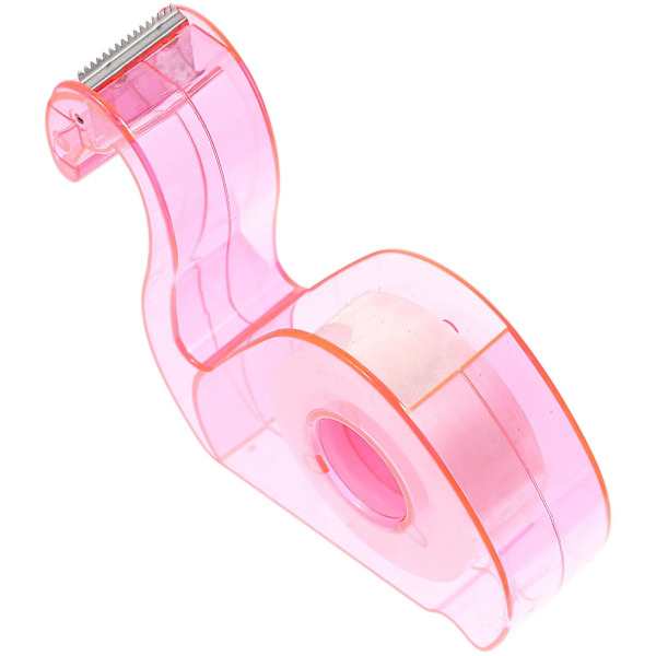 1 Set Söt Tejpdispenser Söt Tejp Hållare Bärbar Tejpklippare Kontorstillbehör Rosy-210X9CM