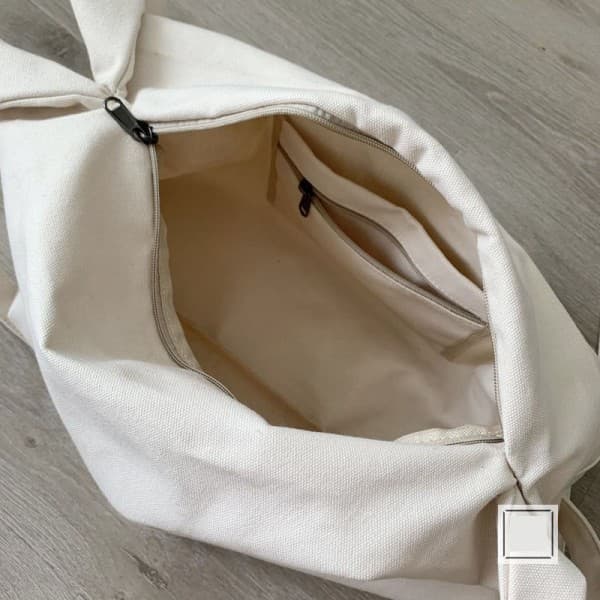 Canvas axelväska