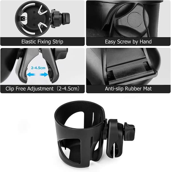 Stroller Cup Holder, Stroller Cup Holder, Stroller Cup Holder, Stroller Accessories, For Stroller, Bicycle