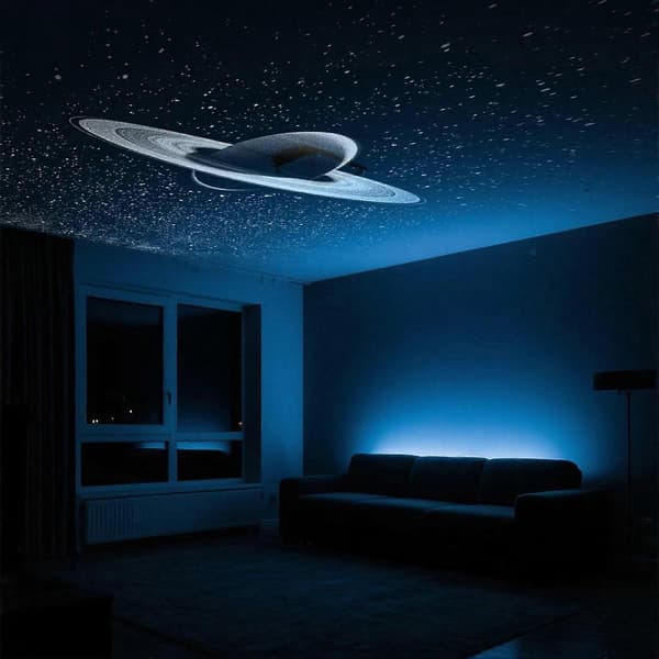 Starry Sky Projector Night Light with Adjustable Brightness 360 Degree Rotation Easy Touch Control Lamp USB Rechargeable Bedroom Lighting A A
