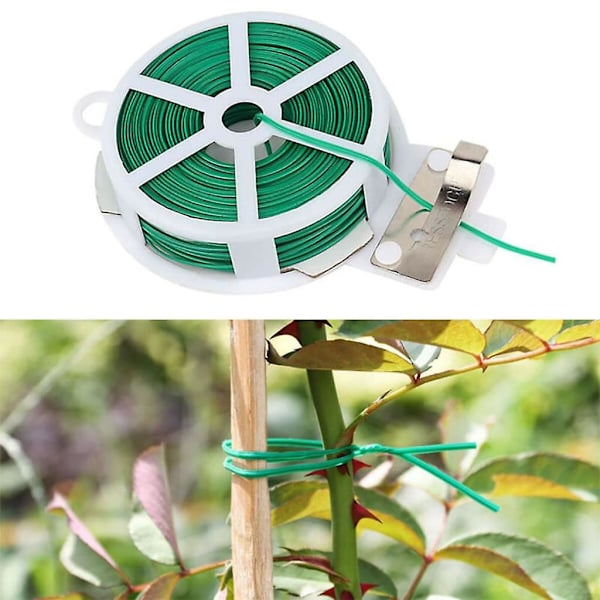 30m Bindingswire Hagewire Grønn Wire Blomsterwire Wrap Wire Wire