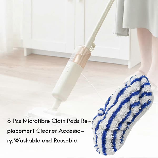 Rowenta Clean&Steam ZR005801 Microfiber Cloth Replacement (6 pcs)