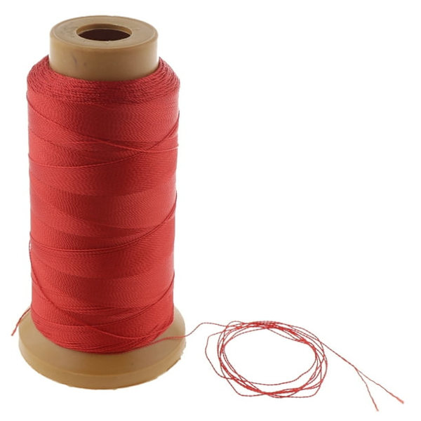 Polyester Sytråd för Handsydd Stark Quilttråd (Stark Röd)