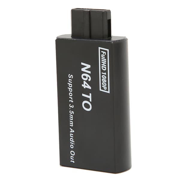 for N64 to HD Multimedia Interface Converter 1080p Supports PAL NTSC Video Game Adapter with 3.5mm Interface
