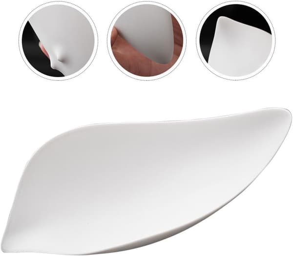 Ceramic Tea Scoop White Portable Multifunctional Tea Scoop with Creative Design Practical