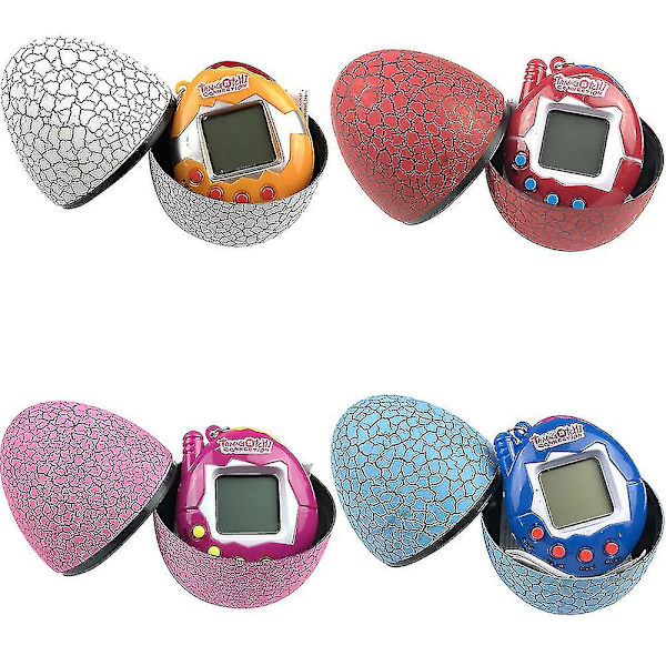 Tamagotchi Lemmikit - 90-luvun Retro Lelut Sininen