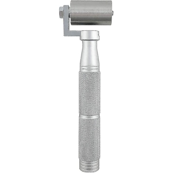 Handtrycksrulle, Platt Sömrulle i Rostfritt Stål för Tapetkantfog (40 mm)