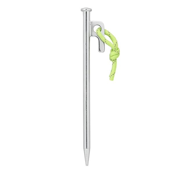 Stenpinnar i galvaniserat stål, 20 cm, P-krok, set om 6 650