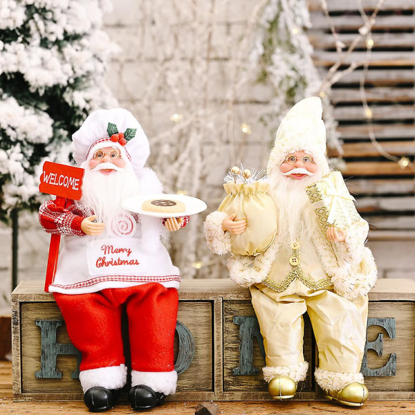Juldekorationer Stående Tomte Dockor Prydnadsföremål Nya Tomte Dockor PrydnadsföremålB B