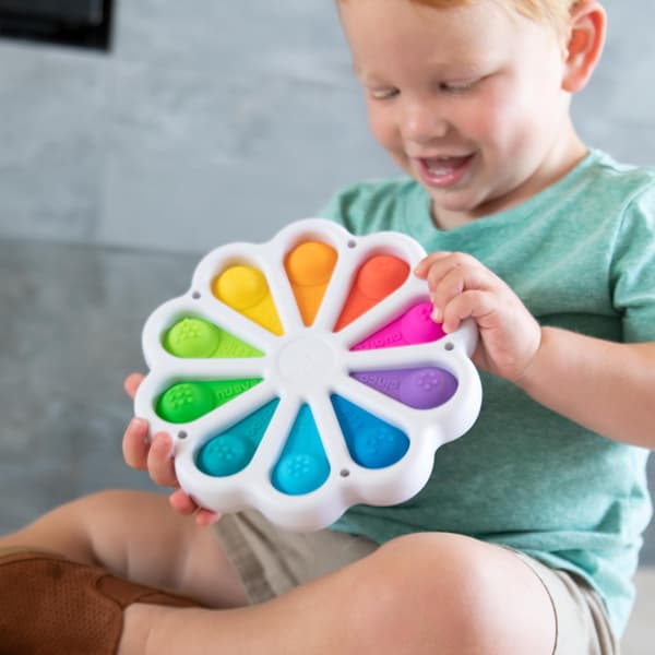 Fat Brain Toys Dimpl Digits - Pop, Number-Learning Sensory Preschool Toy