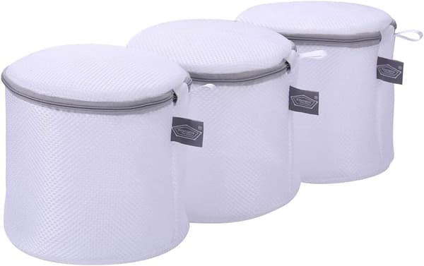 3-pack Mesh Laundry Bags for Delicates with Premium Zipper