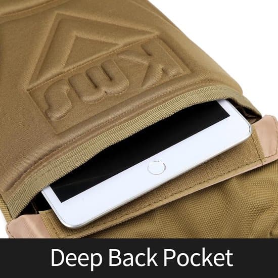 Outdoor Hydration Backpack, 3L, 18x48x2 cm, Military Green
