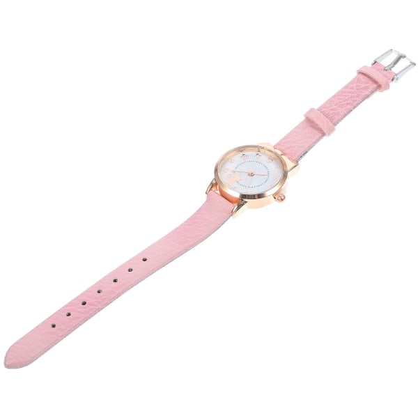 1 stk Børne Armbåndsur Tegneserie Casual Ur Dekorativt Ur Kvarts Armbåndsur Til Piger Pink 21.5X2.5CM Pink 21.5X2.5CM