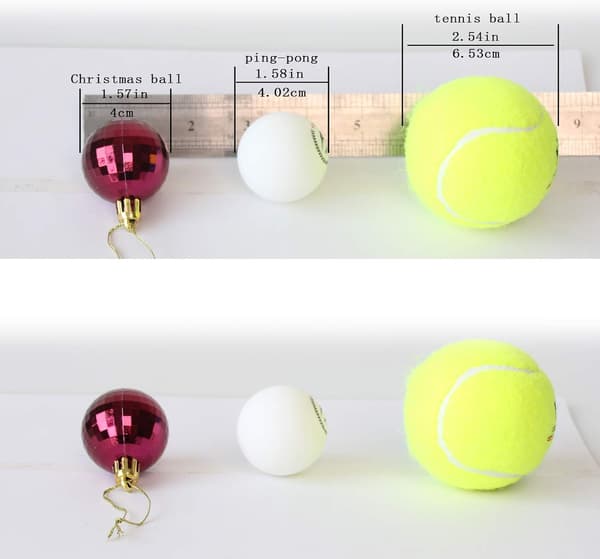 36-pack Christmas Tree Baubles, Shatterproof Christmas Decorations D