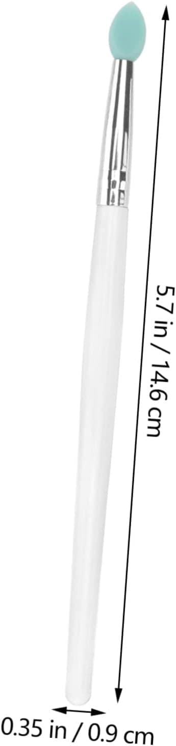 6 Pieces Silicone Eyeshadow Brushes, Fluffy Brush for Eyeshadow Application