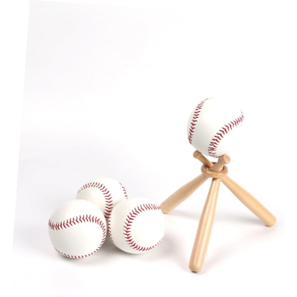 2 Sæt Baseball Fan Beslag Display Stativ Display Stativ Baseball Bat Beslag Baseball Bat Stativ Lille Stativ Holder Ornament Holdere