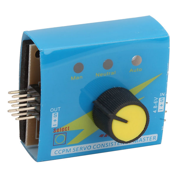 3-Channel Multi Servo Tester with 3-Step Indicator DC 4.2-6.0V