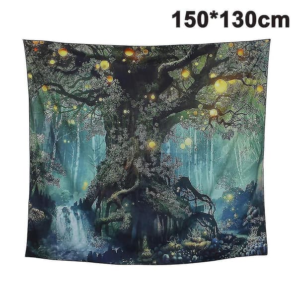 Blommig 3D-seinävaate, luova seinävaate - 4 (150*200cm, Tyyli 2)