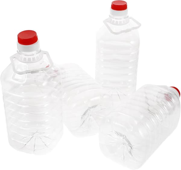 4-pack matoljedispenserflaskor 2,5L bärbara vattenkannor för camping utomhus vattenförvaringsbehållare