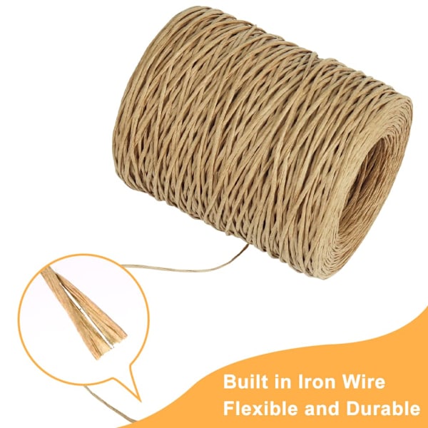 Kuhudfargede Line Nylon Twine String Cord 200M/2MM Dia for Netting, Landscaping, Home Improvement, DIY Projects, Crafting