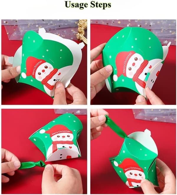Creative Christmas Candy Packaging Box Christmas Gift Star-shaped Candy Box Small Packaging Paper Box