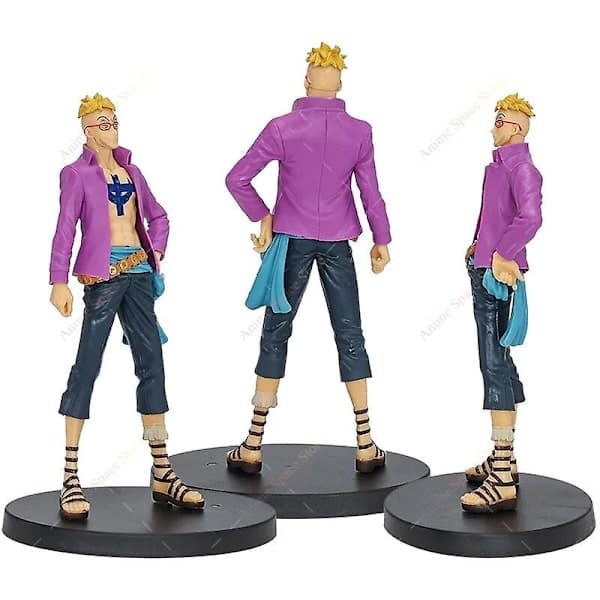 One Piece Actionfigur Zoro Luffy Nami Ace Eustass Kid Bartolomeo Sanji Samleobjekt PVC ca 13,5-25 cm