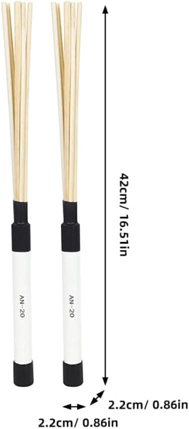 1 Pair Wooden Drumsticks for Beginners and Musicians, User-Friendly and Versatile Percussion Sticks