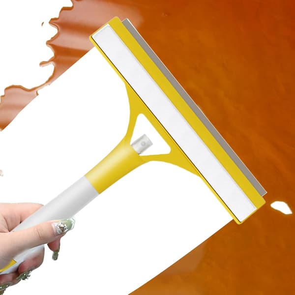 Window Scraper Window Wiper with Foam Spray Window Wiper Set Bathroom Window Scraper with Spray Bottle Window Cleaner