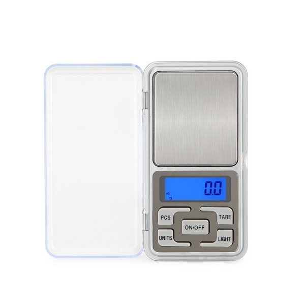 Kannettava digitaalinen taskuvaaka, 200 g/0,01 g minikoruvaaka, pieni digitaalinen vaaka, keittiövaaka, paino grammaa OZ, ruokavaaka taaratoiminnolla, Switc