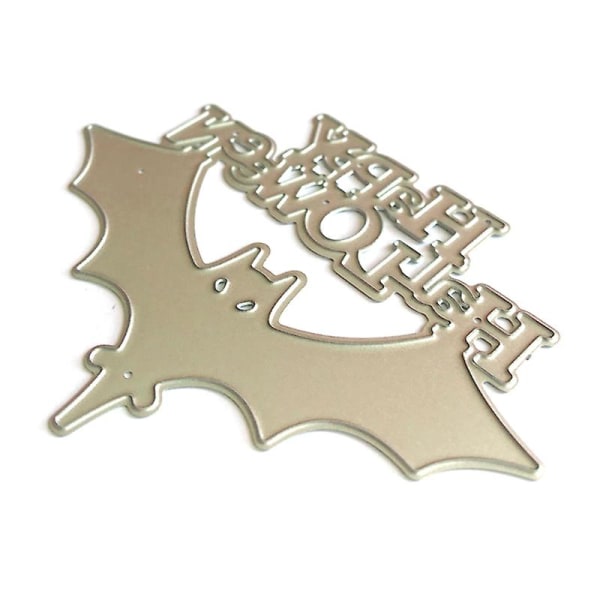 Happy Halloween Bat Metal Cutting Die Template Diy Scrapbooking Album Paper Card Template Die Embossing Ornament