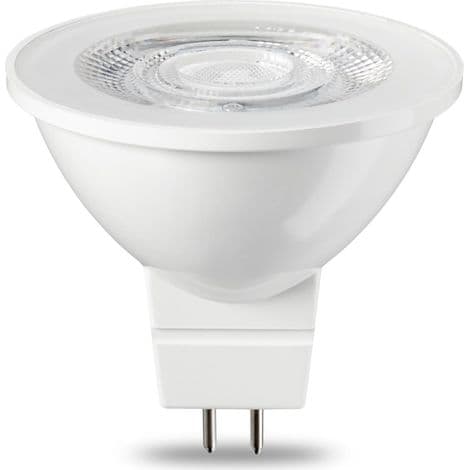 10-pack GU5.3 MR16 5W LED-lampor, varmvit, ej dimbar, 220V [Energiklass G]