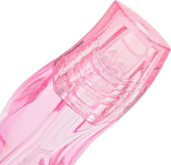 2 stk. ml Twist Lip Gloss Tomt Rør Petg Rosa Påfyllbar Beholder