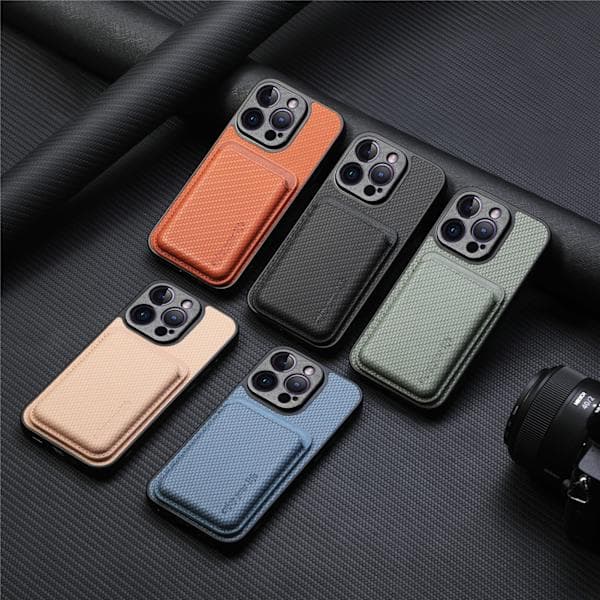 iPhone 16 Plus mobildeksel med magnetisk kortholder iPhone 16 Plus iPhone 16 Plus iPhone 16 Plus