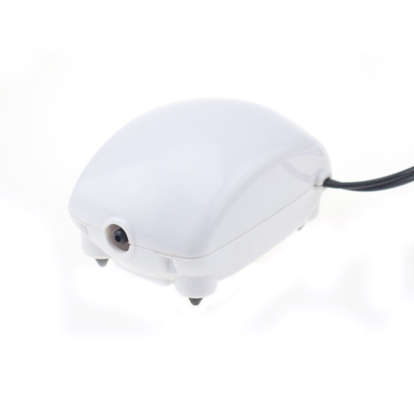 Elektrisk Luftpumpe, Justerbar Akvarie-Aerator, Stille Oxygenpumpe med Tilbehør