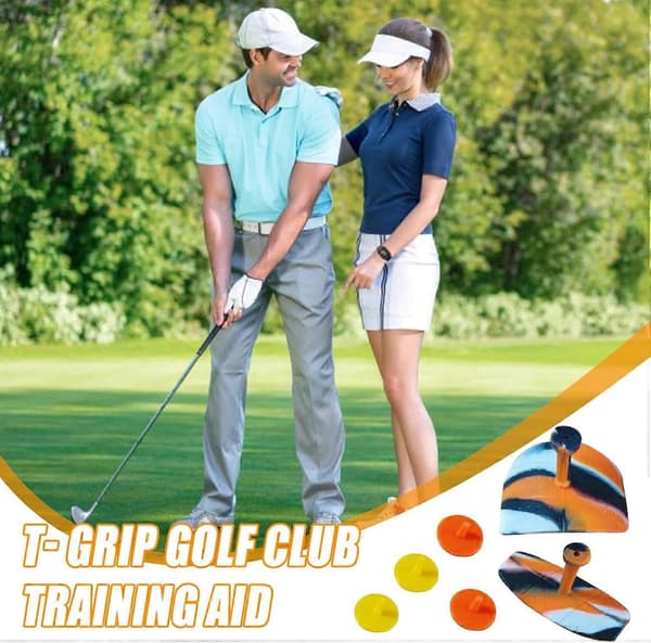 Golf Training Aid for Swing Training, Lightweight Accessory with Comfortable Grip Pad to Improve Performance and Golf Game