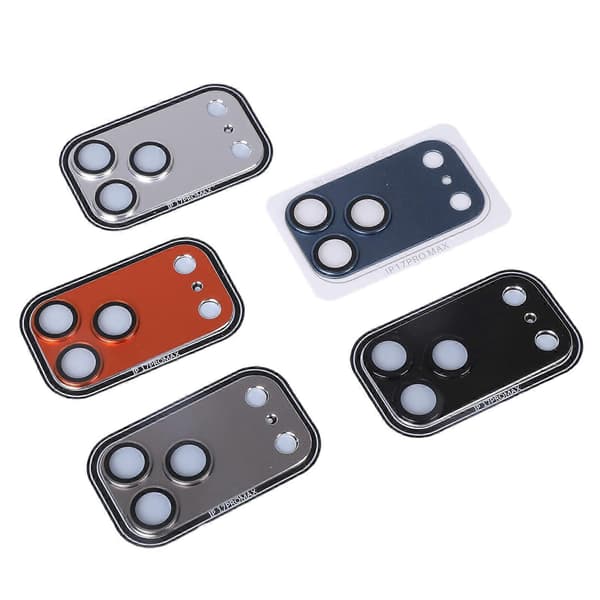 Metal Camera Lens Protector, Precision Cut, Fingerprint Resistant Coating for Phone 17 Camera Lens Protector O O O