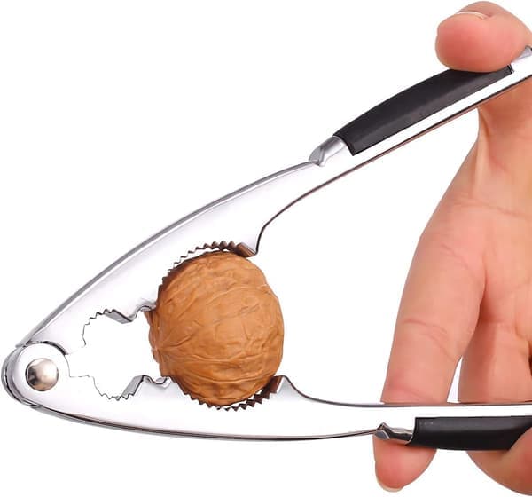Nutcrackers with Non-slip Handle, Seafood Crackers, Tool for Hazelnuts/Walnuts/Peanuts/Pistachios