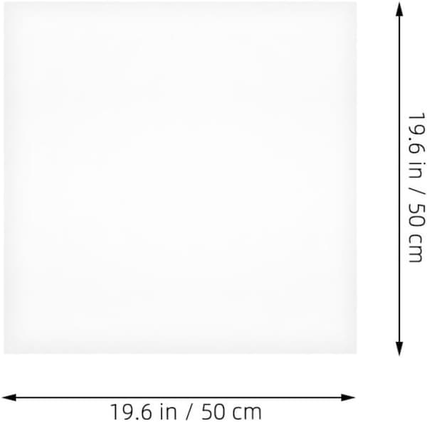 Water-soluble Embroidery Transfer Paper 50x50cm 8 Sheets Printable Fabric Tracing Sheets